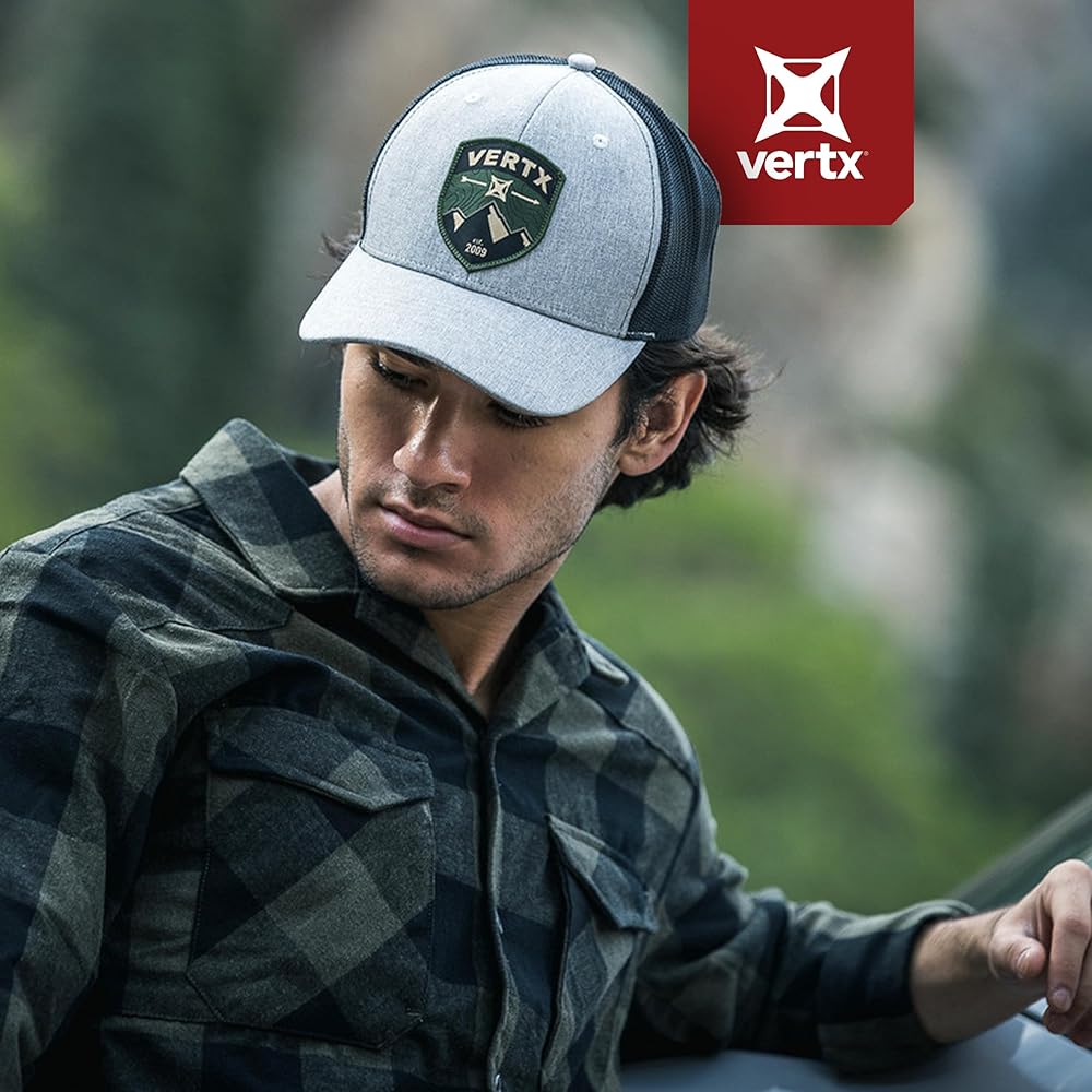 Amazon.com: Vertx Shield Patch Trucker Hat for Men, Tactical